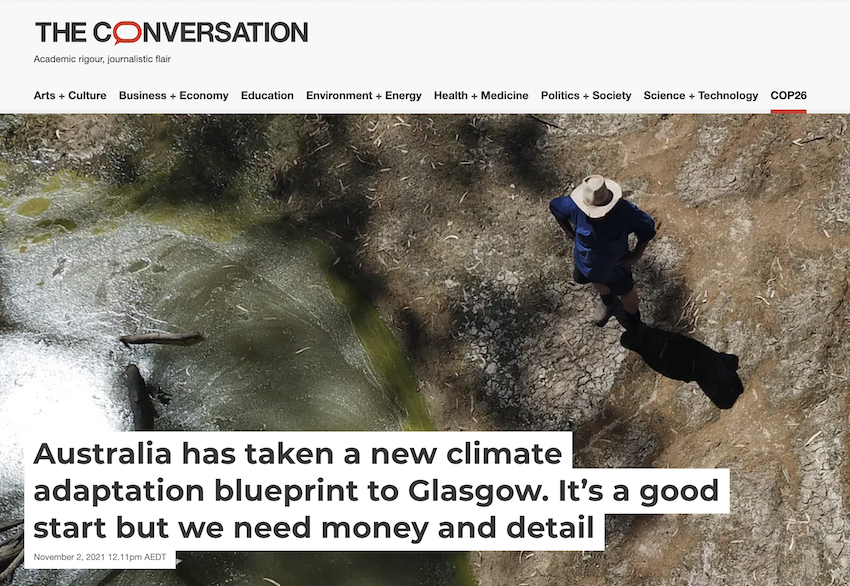 Climate Futures expert assesses Australia’s latest adaptation plans